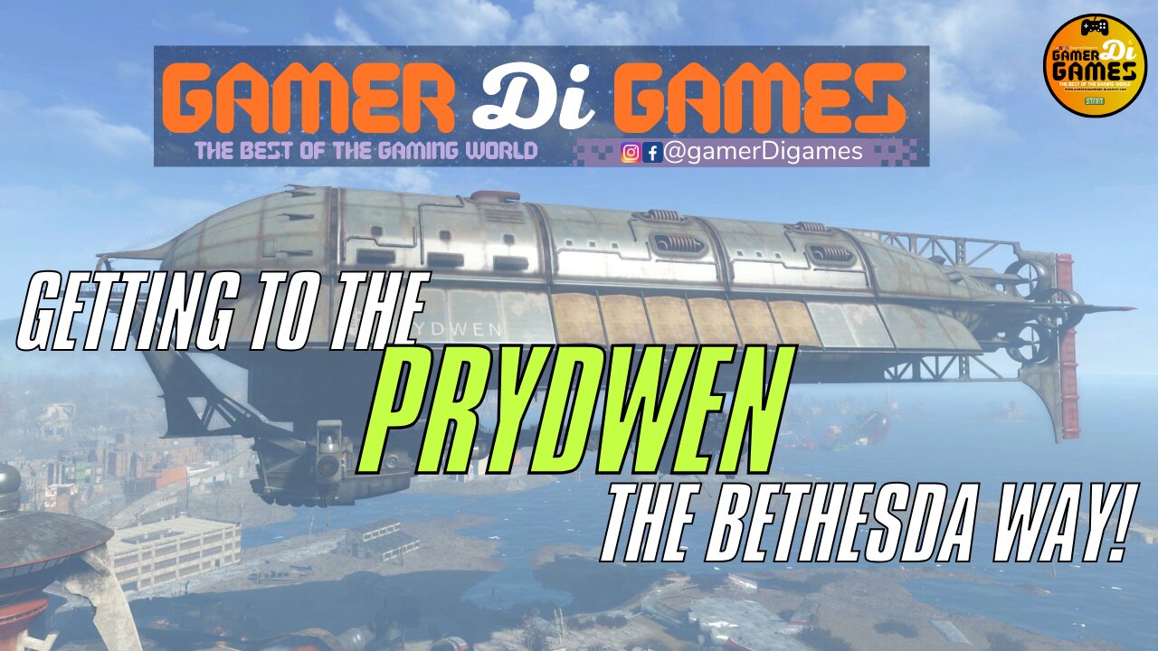 Getting to the Prydwen the Bethesda way!