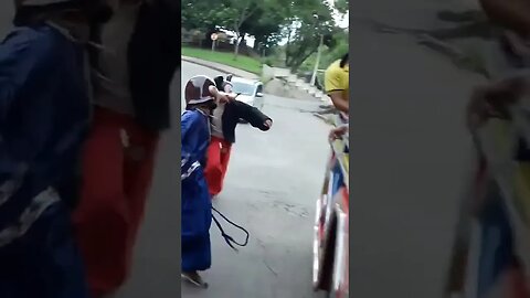 SUPER PULOS NINJAS DO FOFÃO, CHAVES, BEN10 E PATATI DANÇANDO NA CARRETA DA ALEGRIA FURACÃO