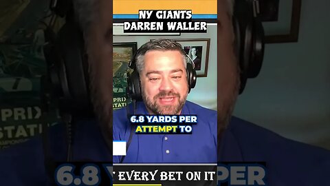 🤔 Should you FADE/FOLLOW Darren Waller this season? Andy Lang SOUNDS OFF on the Giants