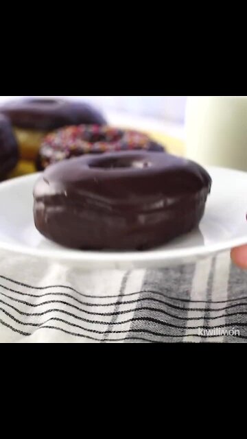 Chocolate covered donuts
