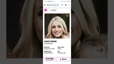 HAPPY 32 BIRTHDAY ASHLEY CROSBY