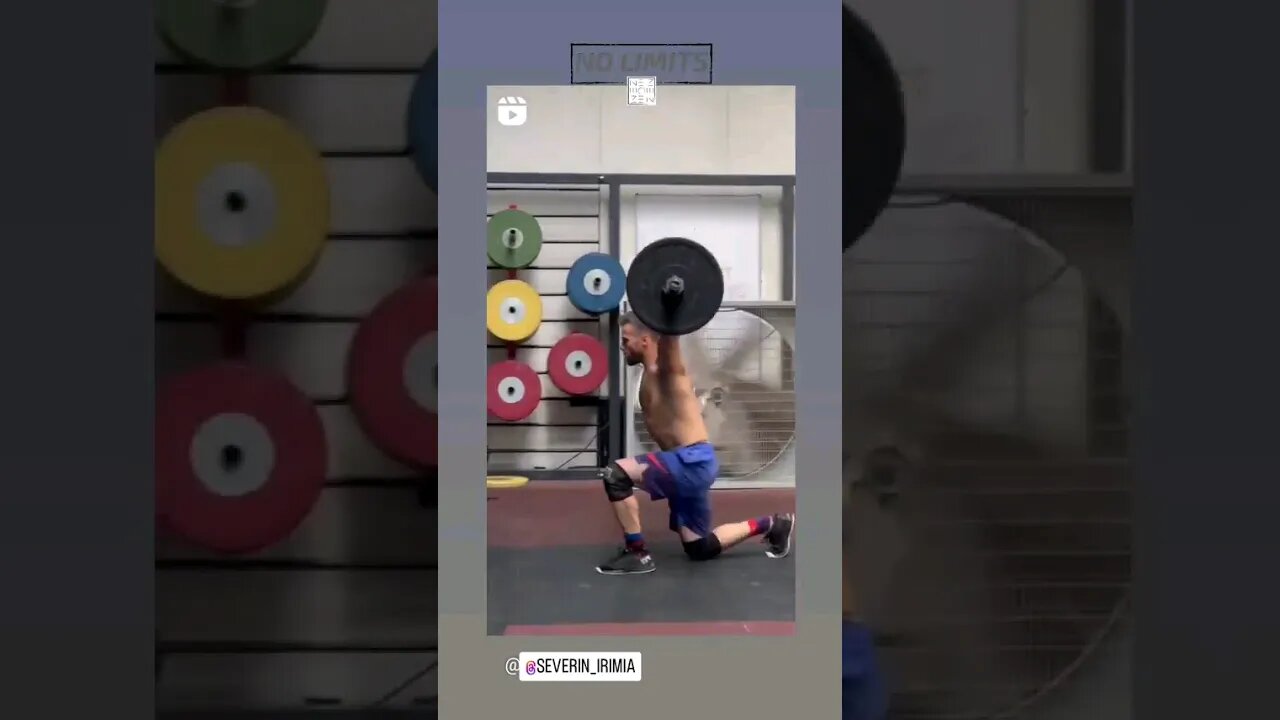 Power Snatches & Overhead Walking Lunges #mygoodnez #nez #fitness #workout #crossfit #weightlifting