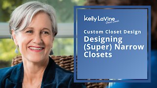 Designing (Super) Narrow Closets