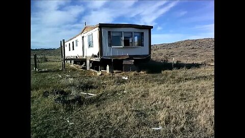 Remote Prairie Recon: Abandoned TRAILER - Somewhere in Powder River County, Montana