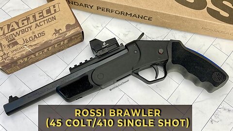 Rossi Brawler 45 Colt / 410 Single Shot with CyeLee Wolf 2