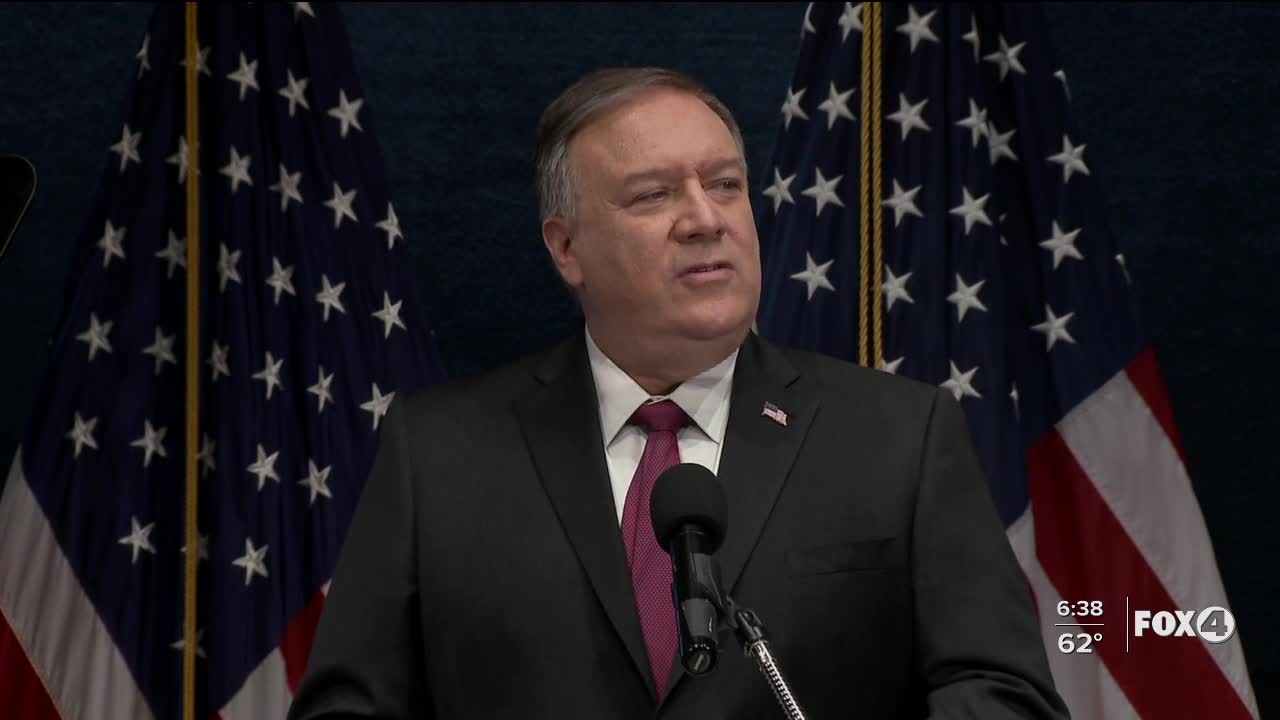 Pompeo announces Iran sanctions