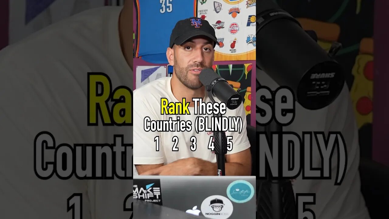 Which Country Would You Put Up Top?! Blindly Ranking Countries!! #shorts #countries #world #ranking