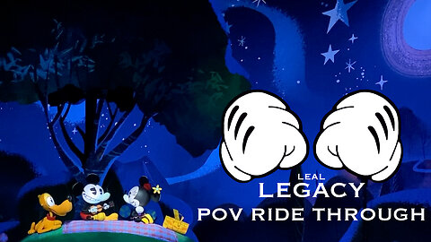 Mickey & Minnie's Runaway Railway | Disneyland (POV Ride Through)