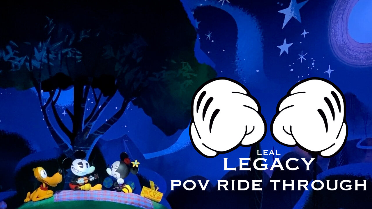 Mickey & Minnie's Runaway Railway | Disneyland (POV Ride Through)