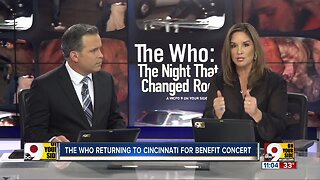 WCPO's Tanya O'Rourke announces The Who's return to Cincinnati area for 2020 concert 40 years after tragedy