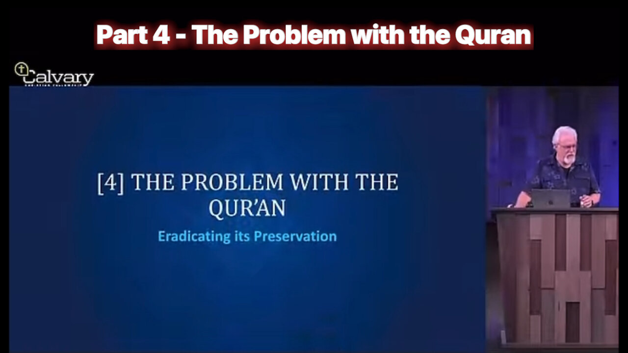 JAY SMITH - THE TRUTH ABOUT ISLAM’s ORIGIN - PART 4a: THE PROBLEM WITH THE QURAN