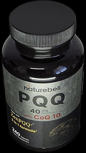 NatureBell PQQ 40mg Per Serving with CoQ10, 240 Capsules #pqq