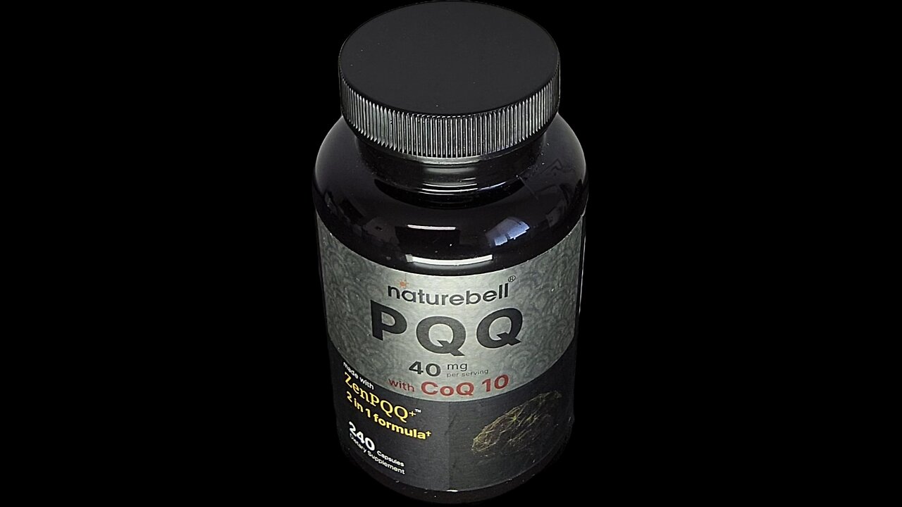 NatureBell PQQ 40mg Per Serving with CoQ10, 240 Capsules #pqq