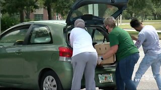 Feeding Tampa Bay holds mega pantry at USF