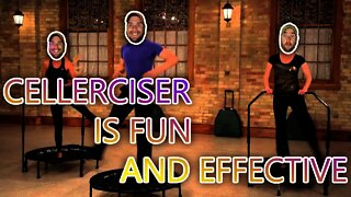 HOW to ENJOY your CELLERCISER EVEN MORE/Rebounding/Bouncing/Trampoline