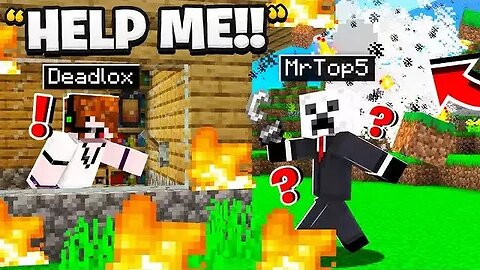 My Friend Went AFK So I Trolled Him.. (Minecraft)