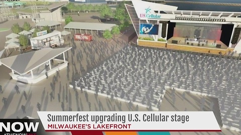 Summerfest upgrading U.S. Cellular Connection Stage