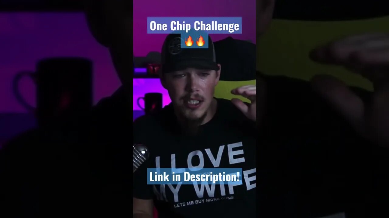 One Chip Challenge!! 🔥🔥#onechipchallenge #fire #burn