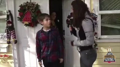 13 Days and Knights of Giving: Surprising Calvin, a 12-year-old philanthropist from Boulder City