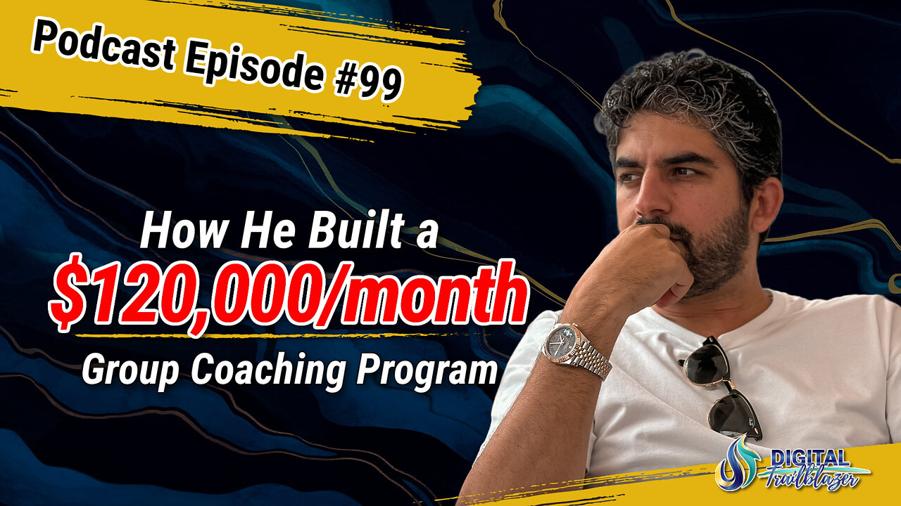 Finding Time Freedom with High-Ticket Group Coaching Business with Lior Vaknin