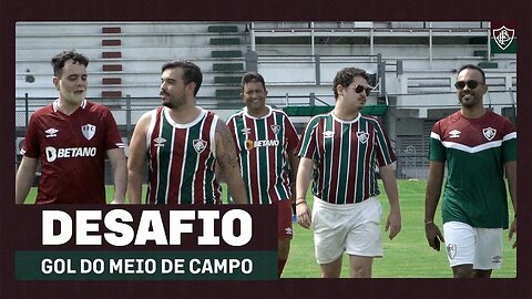 DESAFIO DO CANO: INFLUENCERS TENTAM GOL DO MEIO DE CAMPO. QUEM LEVA? 🤔