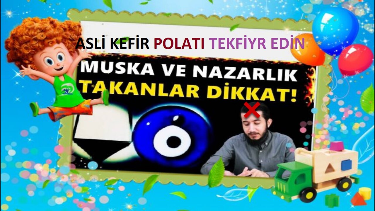 muska takmak şirk değildir bid-atdır diyen asli kefir abdü el-gaedir polatı hemen şimdi tekfiyr edin