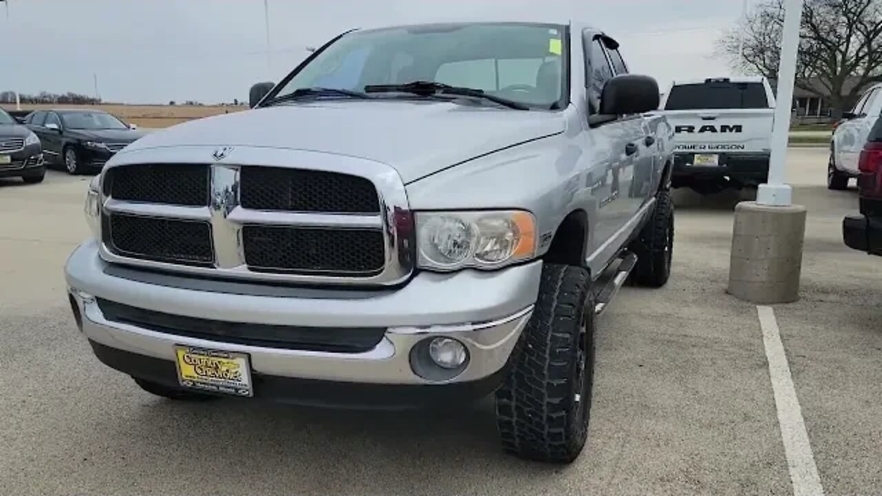 2005 DODGE RAM 2500 SLT #501689