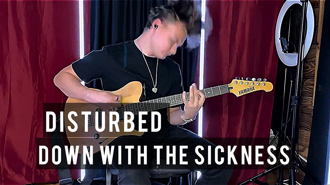 Disturbed - Down With The Sickness Guitar Cover by Adam Shelton!