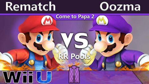 Rematch (Mario & Ryu) vs. Oozma (Mario) - Wii U RR Pools - CTP2