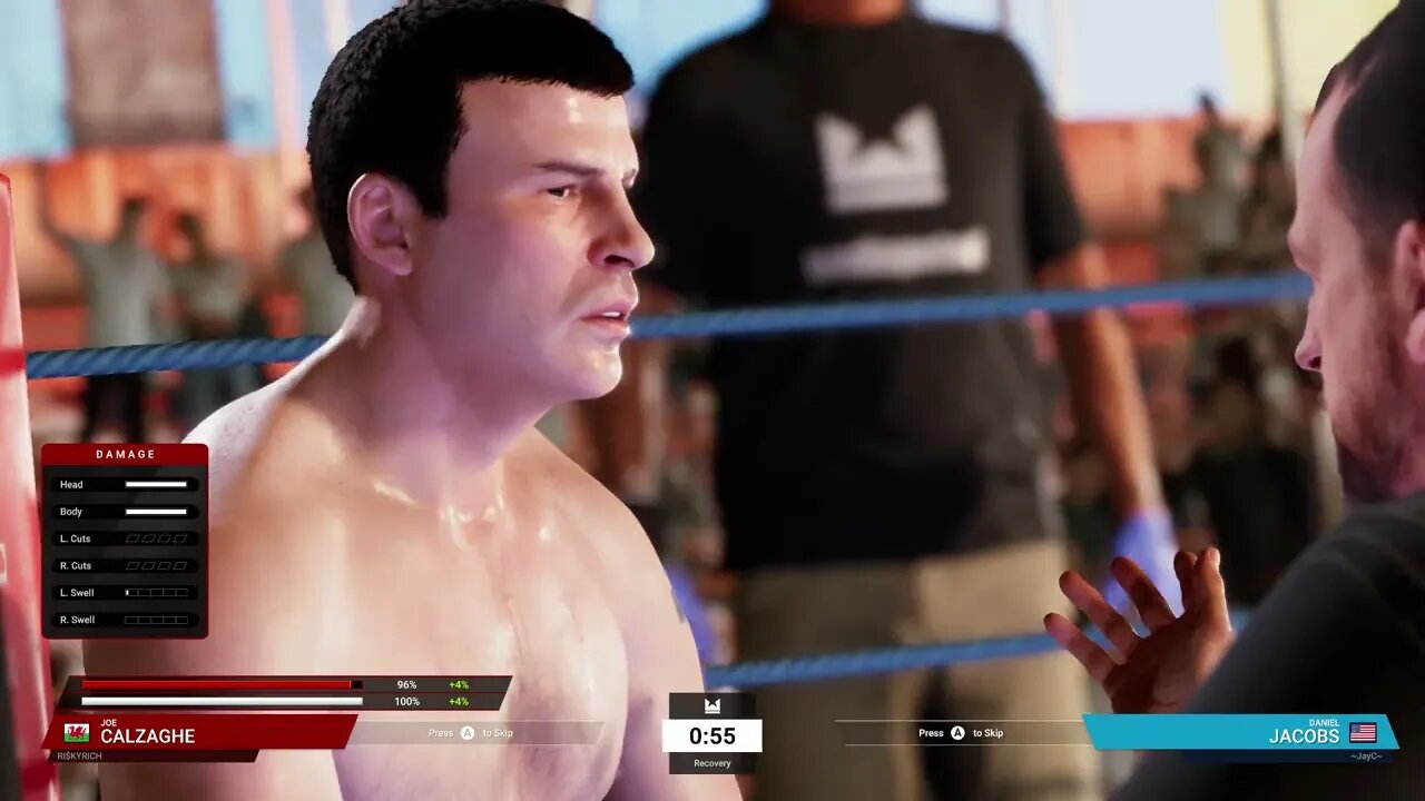 Undisputed Boxing Online Unranked Gameplay Joe Calzaghe vs Daniel Jacobs