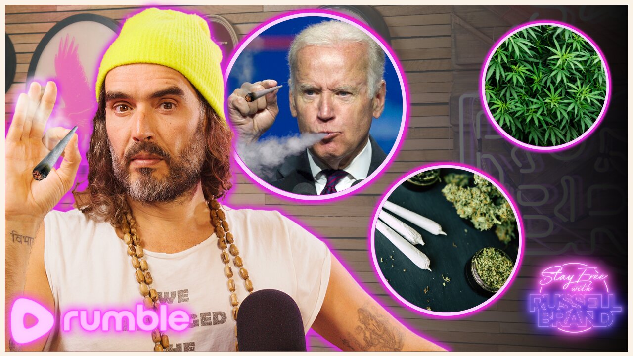 Stay Free with Russell Brand #014 - Biden's Cannabis Prison Pardon - For No One