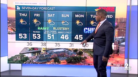 WMAR-2 News Weather at 11