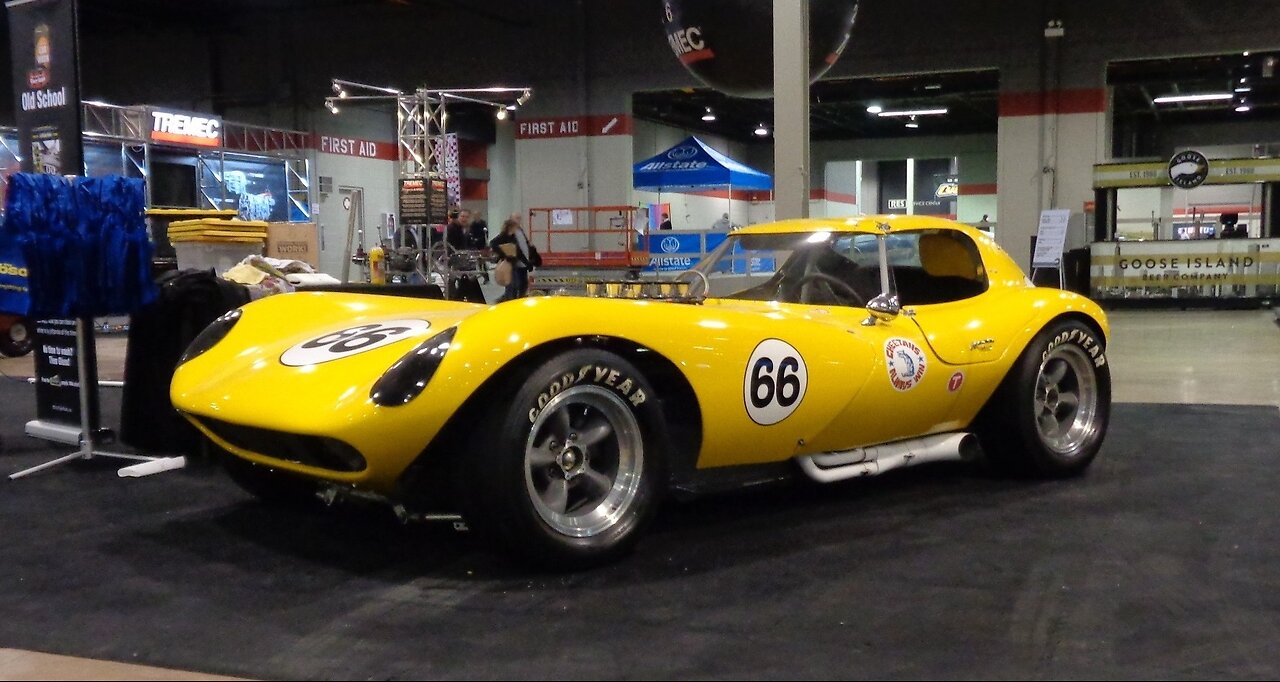 1963 Cheetah is One Angry Sounding Yellow Cat ! & Engine Sound on My Car Story with Lou Costabile