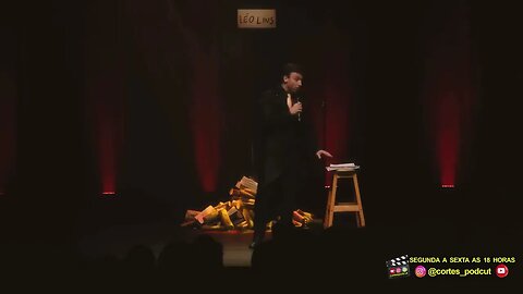 LÉO LINS STAND UP COMEDY #comedy #cortespodcut