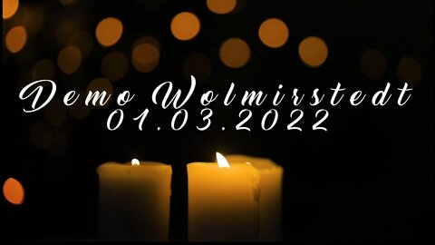 Spaziergang Wolmirstedt | Demo Wolmirstedt 01.03.2022