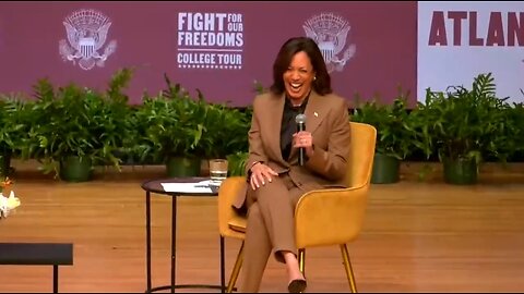 Kamala Laughs Hysterically Over Venn Diagrams