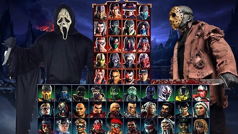 Mortal Kombat 9 - Expert Ladder (Ghost Face) - Gameplay @(1080p)