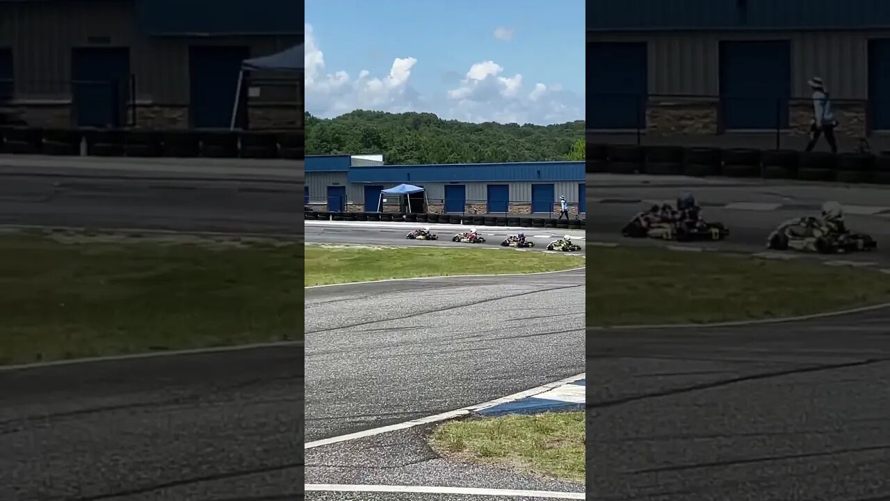 Fight fight fight! #gokart #racing