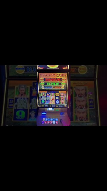 Almost Had It on Dragon Link! #shorts #shortvideo #jackpots #handpay #mrhandpay #slotmachines