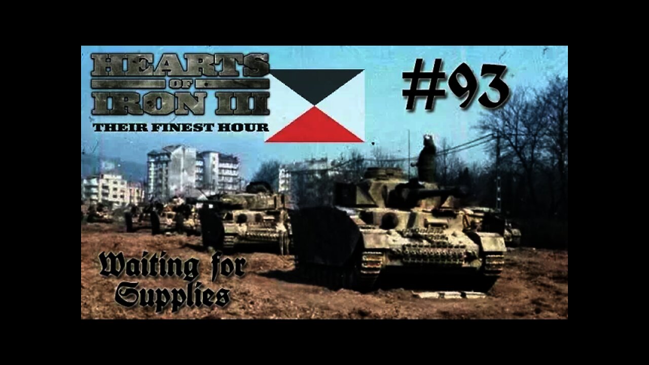 Hearts of Iron 3: Black ICE 8.6 - 93 (Germany) Waiting for Supplies!