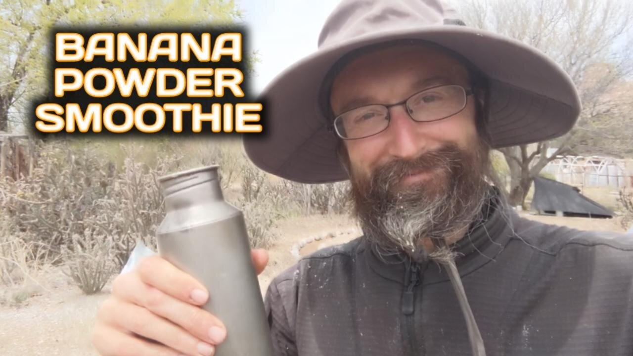 Banana Powder Smoothie