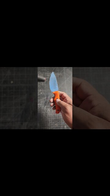 Taped up, ready for a sheath.