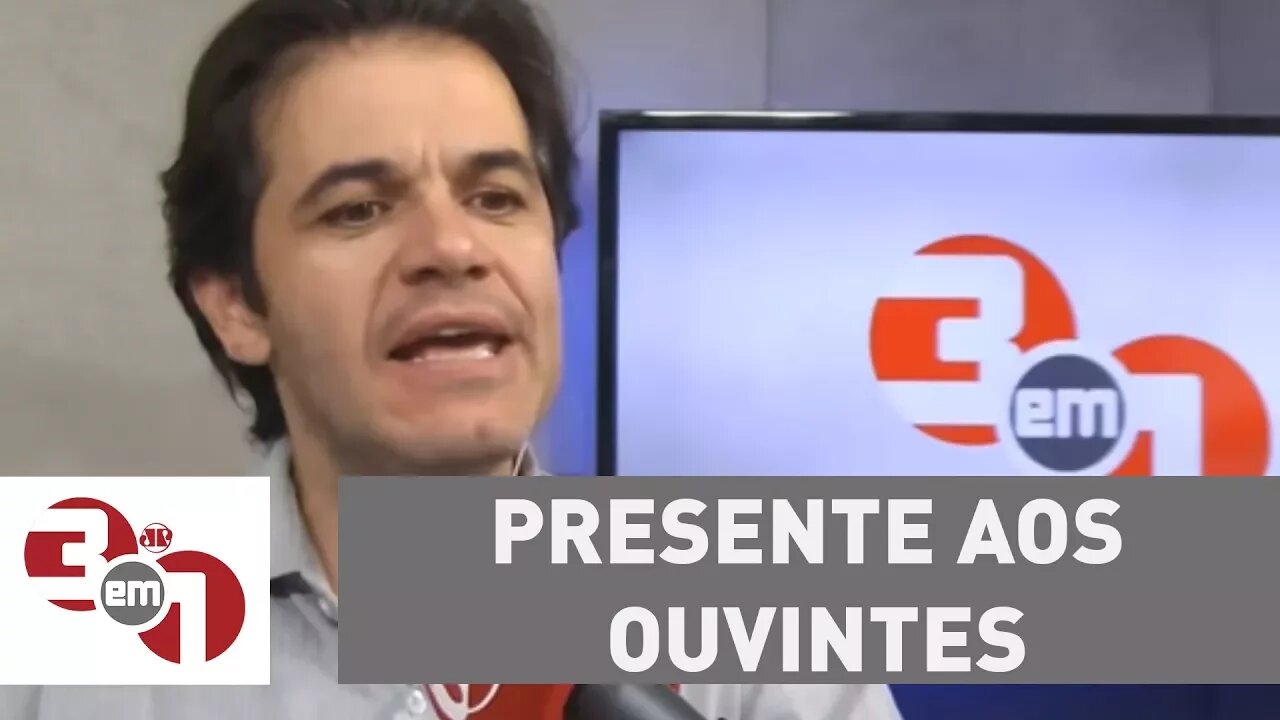 3 em 1 presenteia ouvintes com livros #1anode3em1