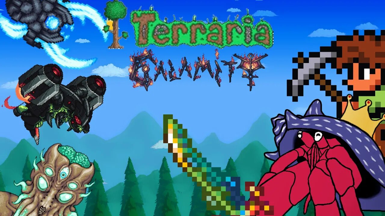 [CALAMITY #1] Getting shell shocked with terraria! [#TIMETOKRAB]
