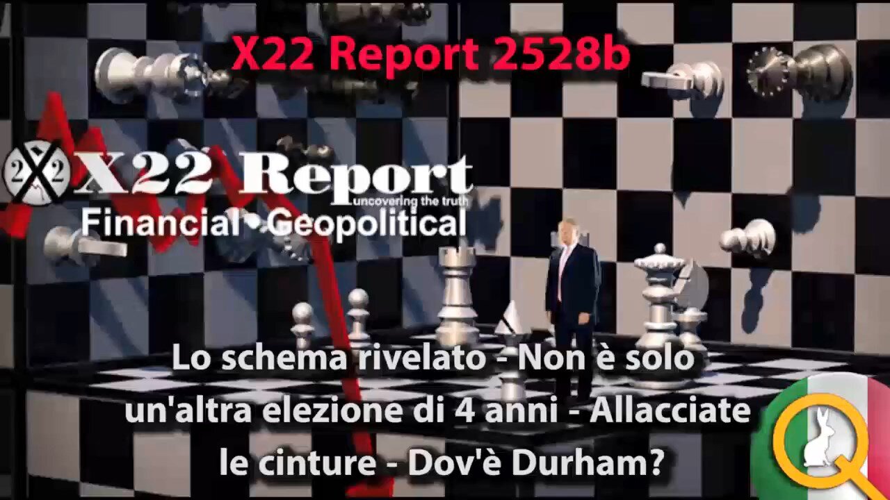 Lo Schema Rivelato, Non E' Solo Un'Altra Elezione Di 4 Anni, Allacciate Le Cinture, Dov'E' Durham