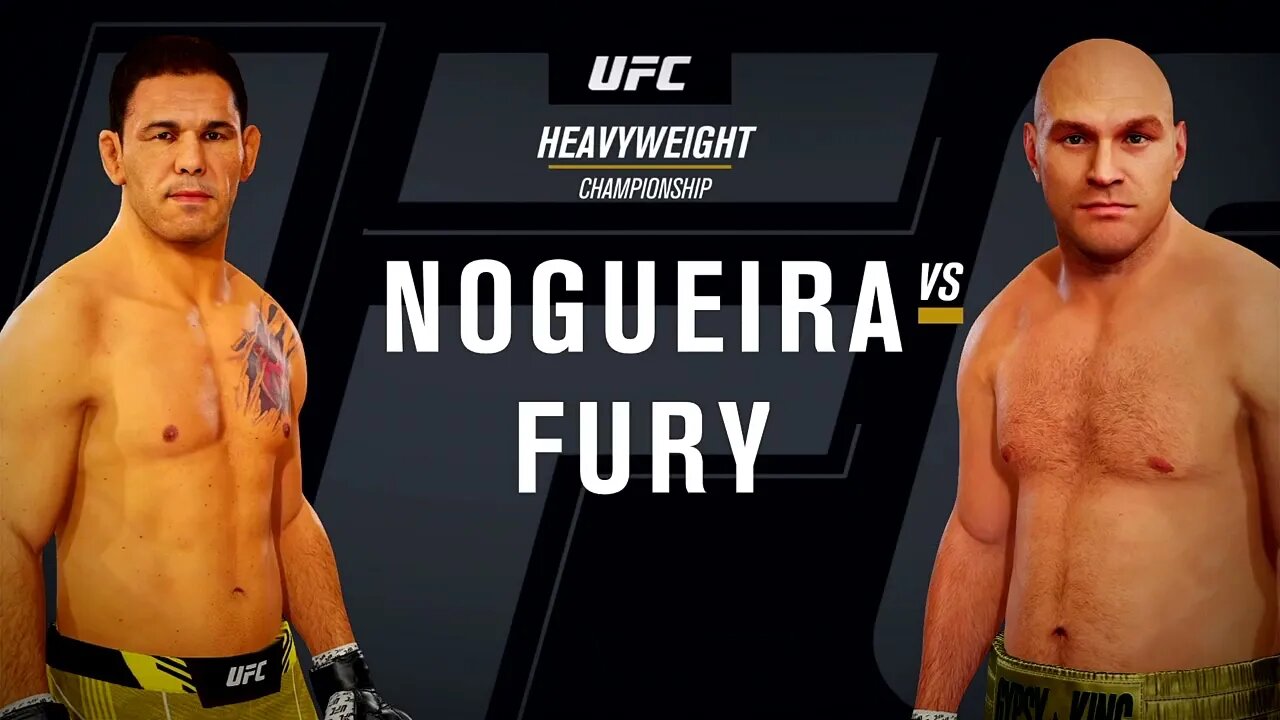 EA Sports UFC 4 Gameplay Tyson Fury vs Minotouro Nogueira