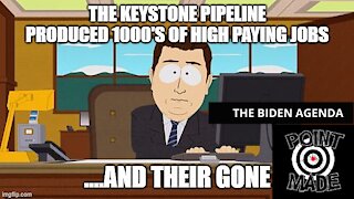 THE BIDEN AGENDA- COURT PACKING, JOB KILLING THE KEYSTONE PIPELINE AND MORE