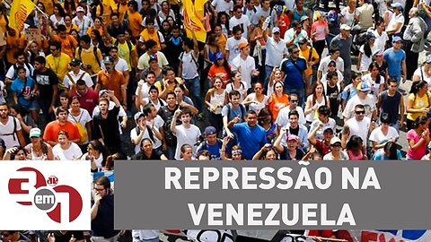 Repressão do governo da Venezuela deixa 26 mortos em um mês