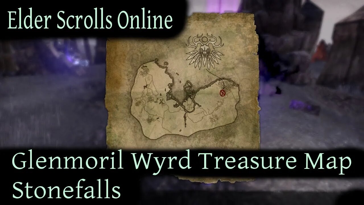 Glenmoril Wyrd Treasure Map Stonefalls [Elder Scrolls Online] ESO