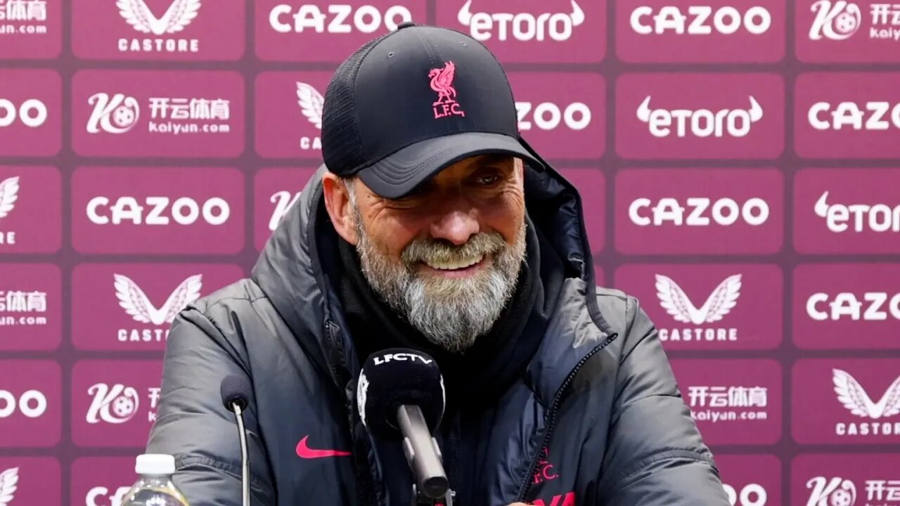 'Nunez played an INCREDIBLE game! He WILL score goals!' | Jurgen Klopp | Aston Villa 1-3 Liverpool